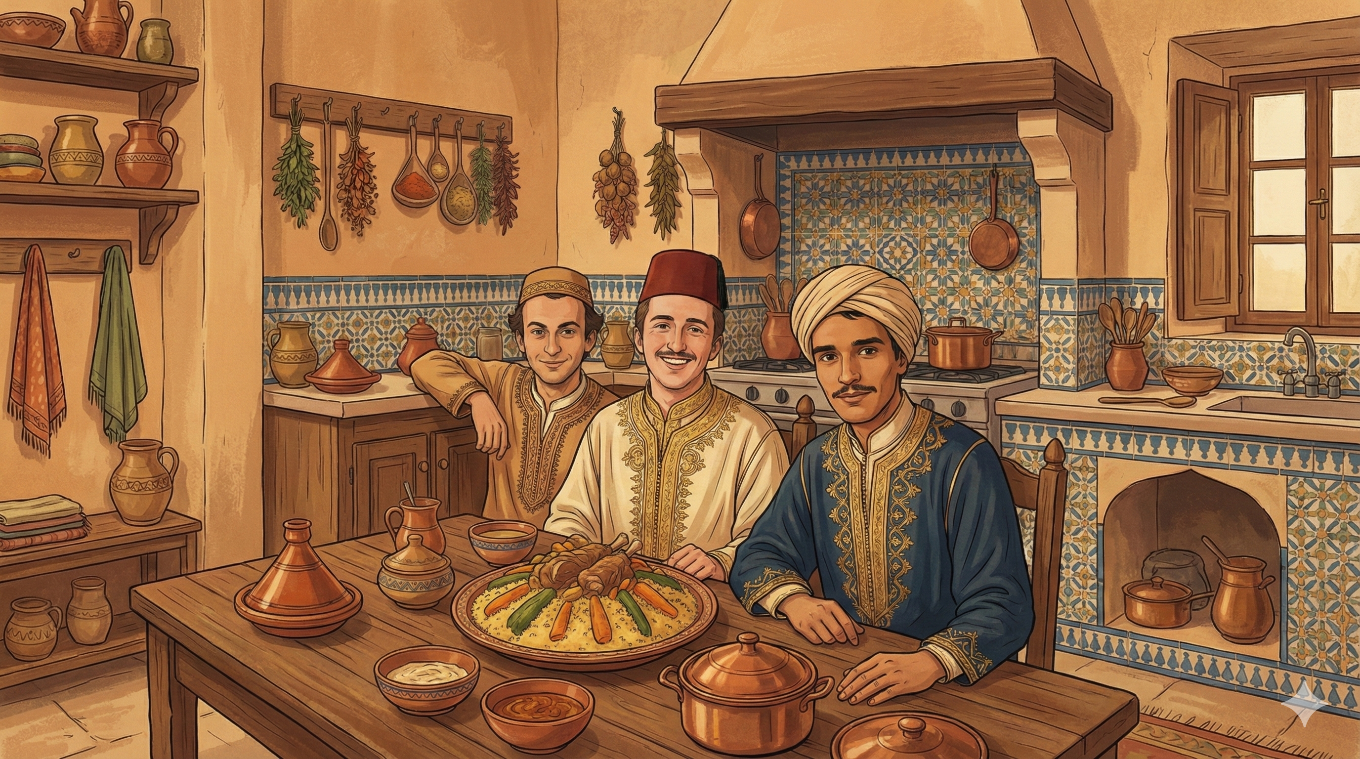 Enguerrand, Alfred et Balthazar - Fondateurs KousPourTous